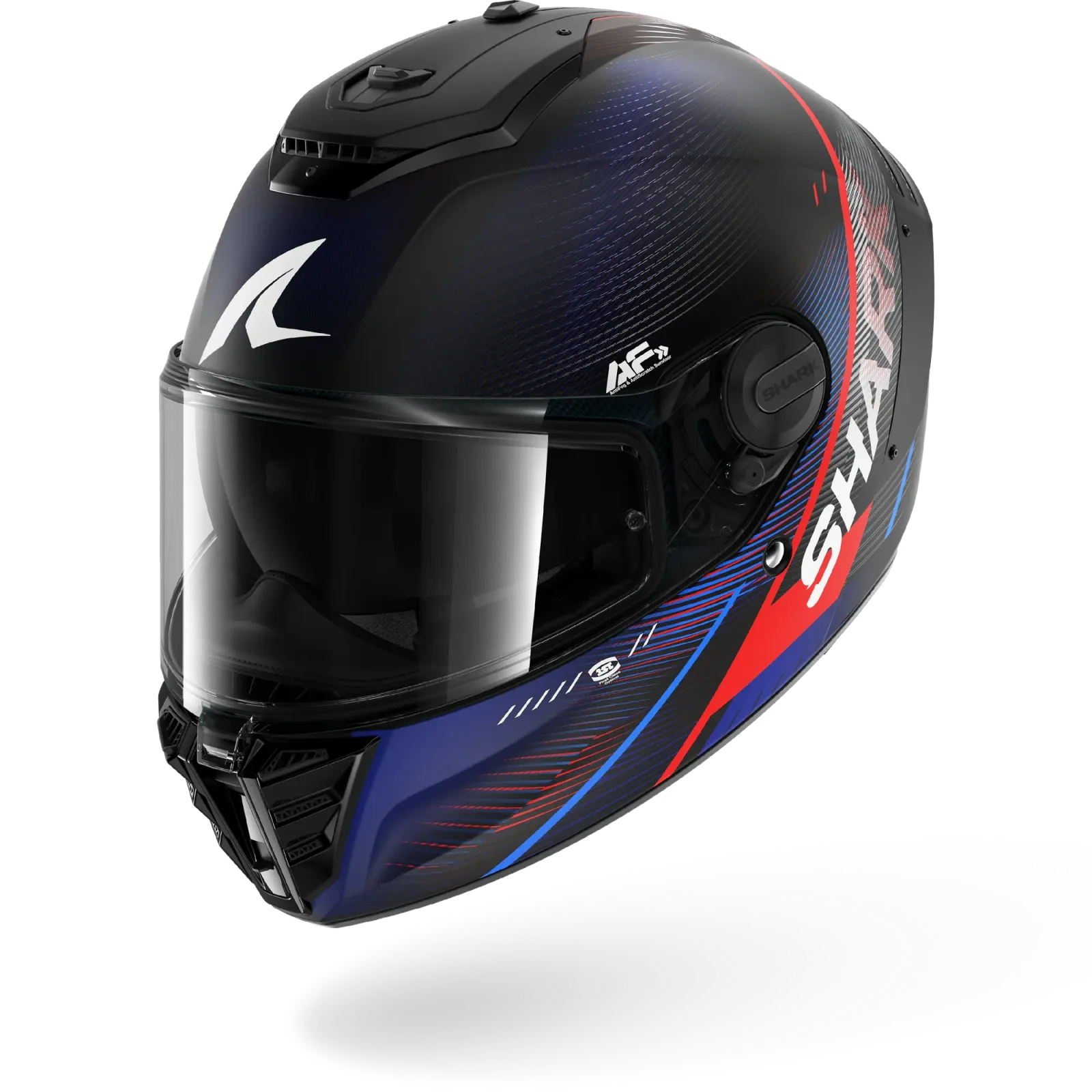 Каска Shark Spartan RS Speed-Tech Black Blue Red Mat