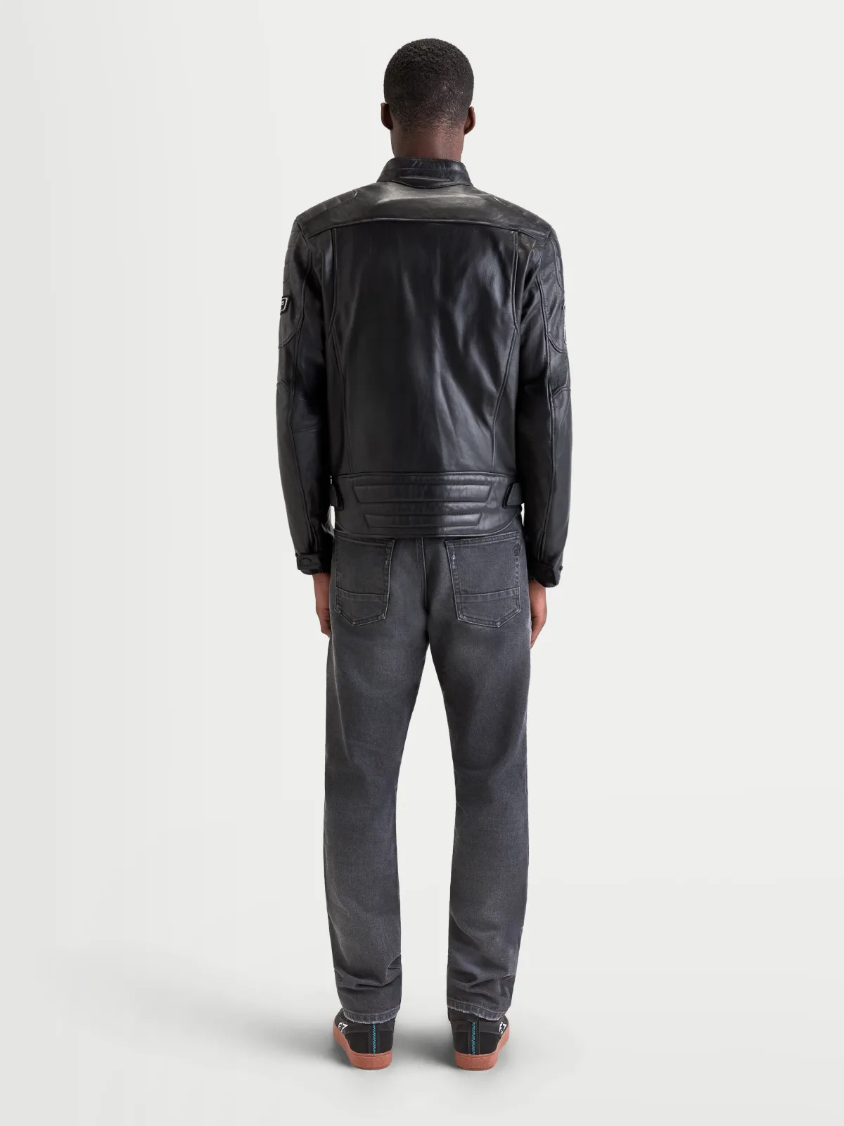 Кожено яке Alpinestars Revern Black