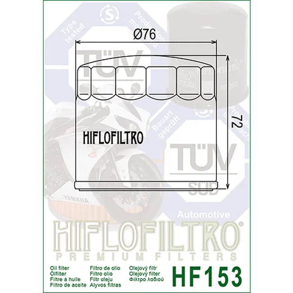 Маслен филтър Hiflo HF153