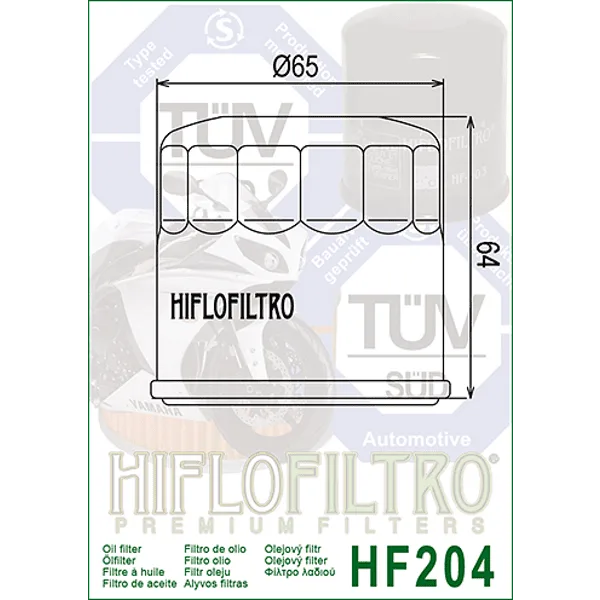 Маслен филтър Hiflo HF204