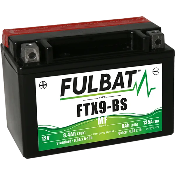 Акумулатор Fulbat FTX9-BS 12V/8.4Ah