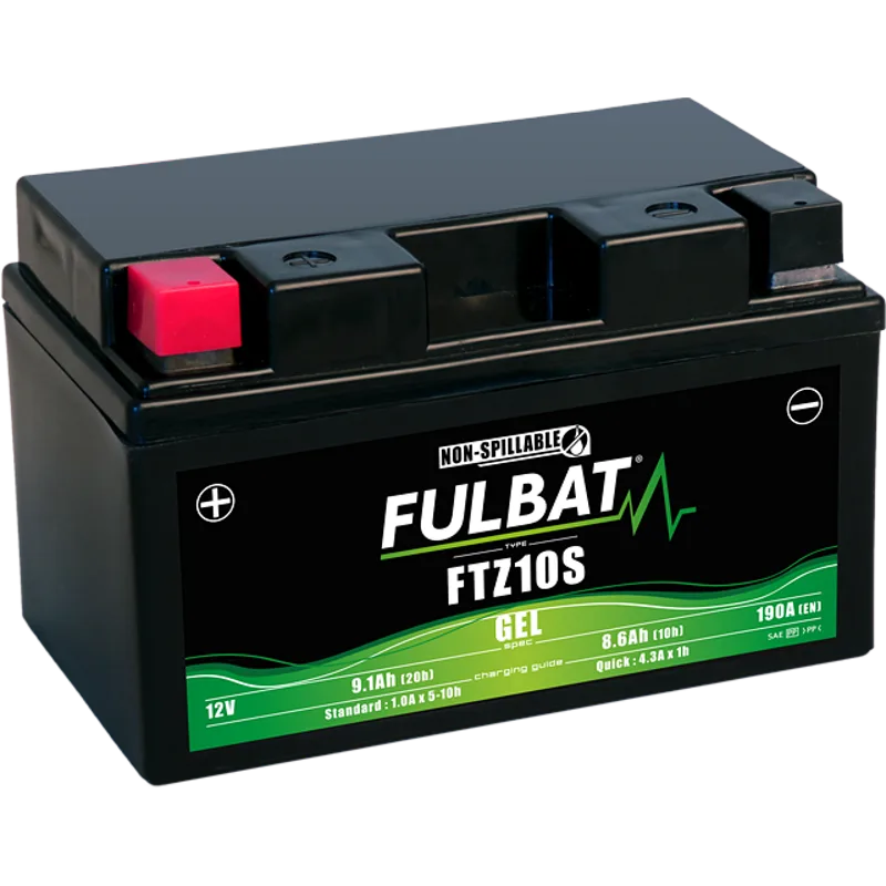Акумулатор Fulbat FTZ10S GEL 12V/9.1Ah