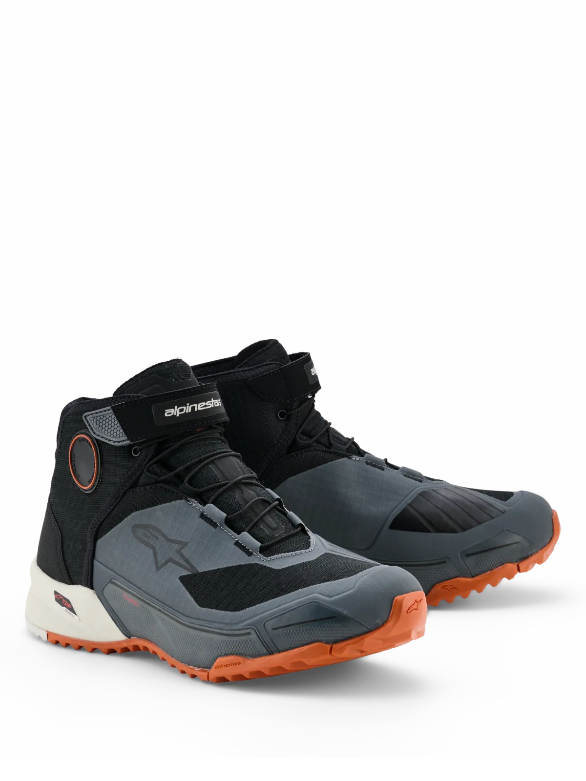 Мото обувки Alpinestars CR-X Drystar Black Dark Gray Rust