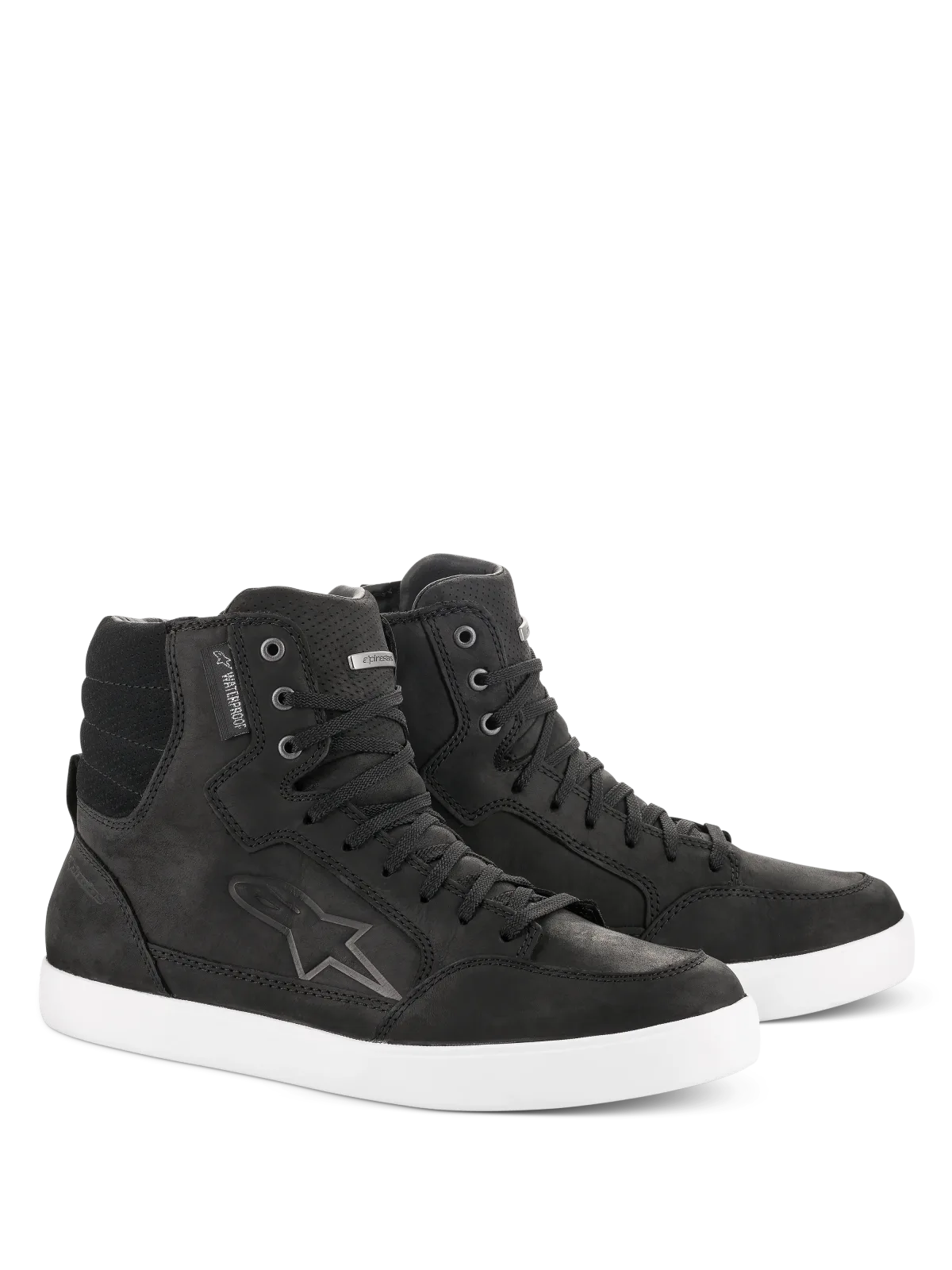 Мото обувки Alpinestars J-6 Waterproof Black White