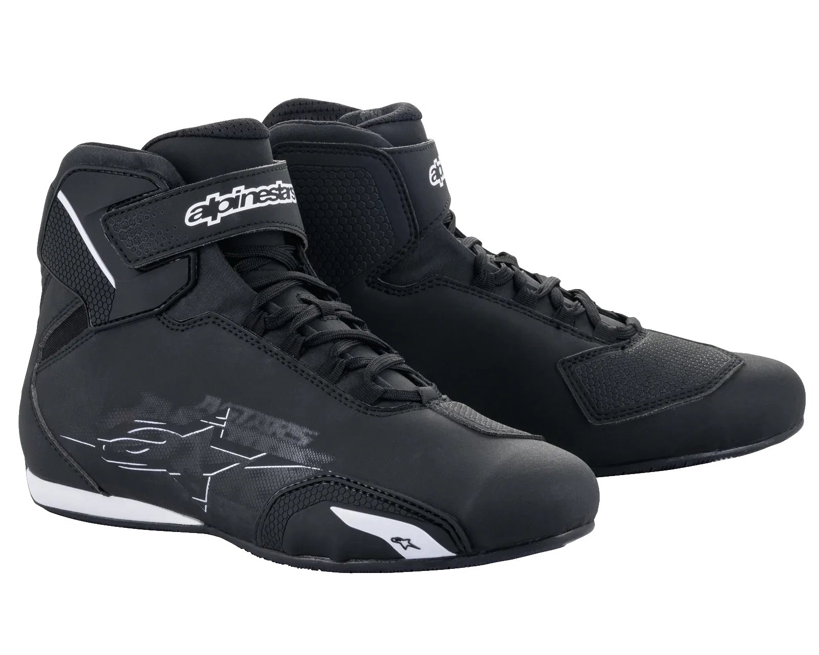 Мото обувки Alpinestars Sektor Black White