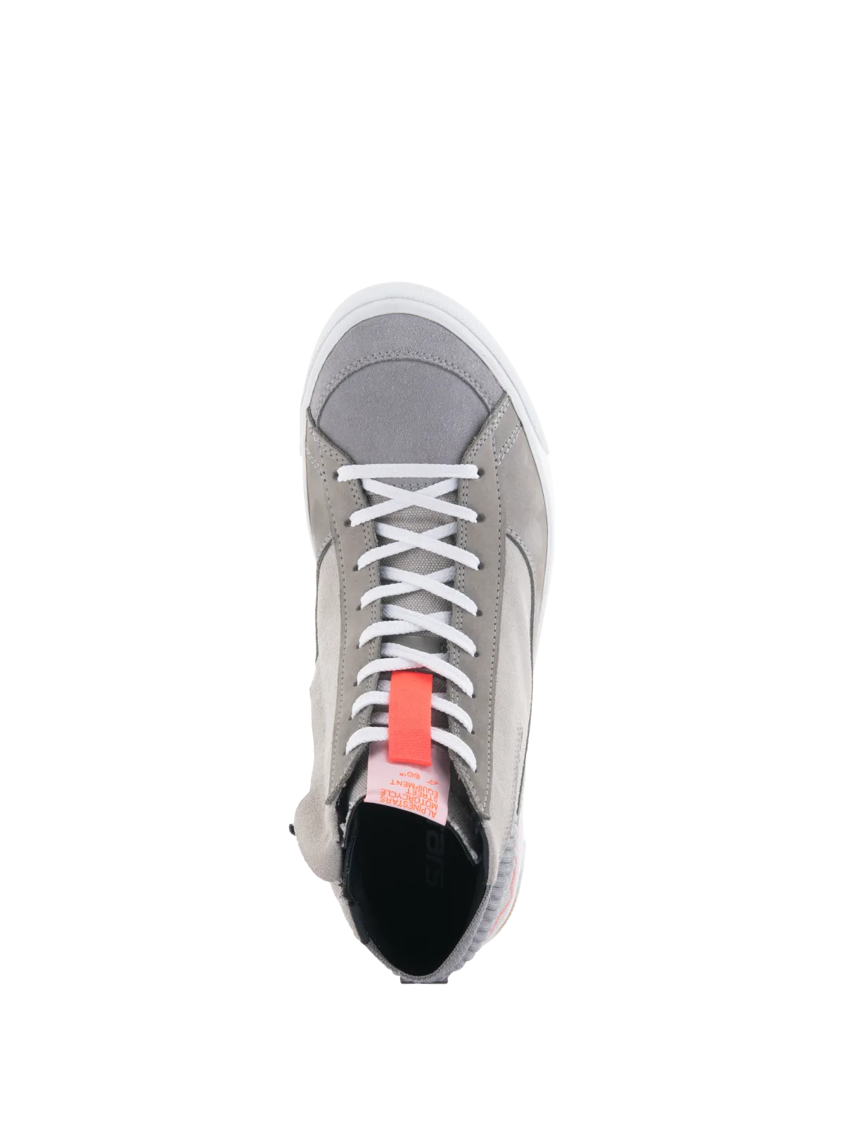 Мото обувки Alpinestars Stated Light Gray Red Fluo White