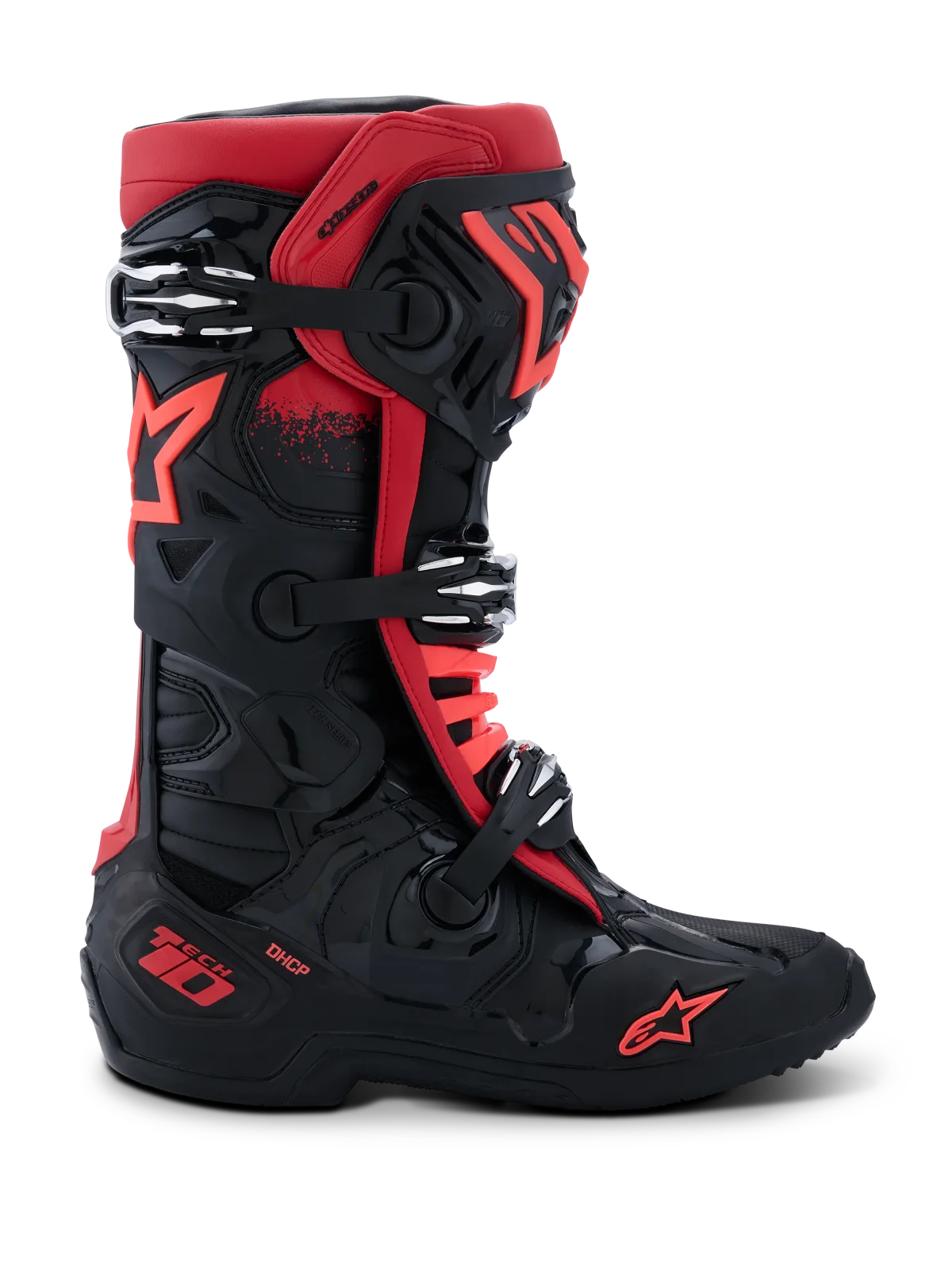 Мотокрос ботуши Alpinestars Tech 10 Black Red