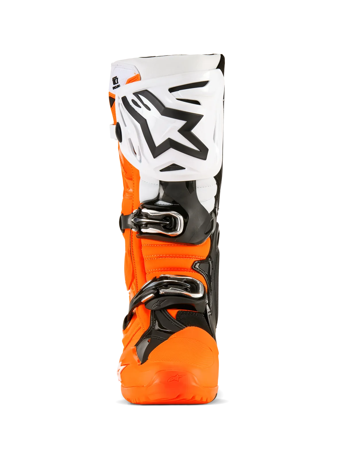 Мотокрос ботуши Alpinestars Tech 10 Enduro Orange Fluo Black White