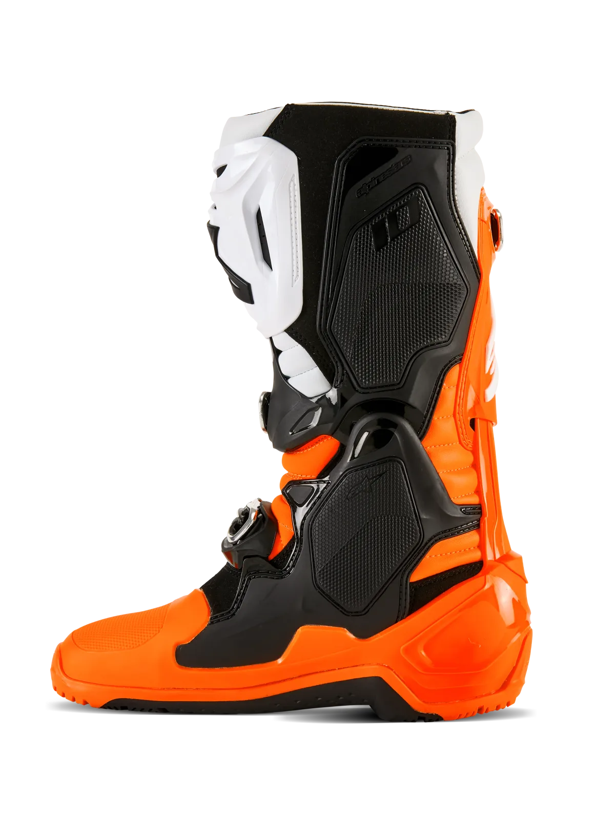 Мотокрос ботуши Alpinestars Tech 10 Enduro Orange Fluo Black White