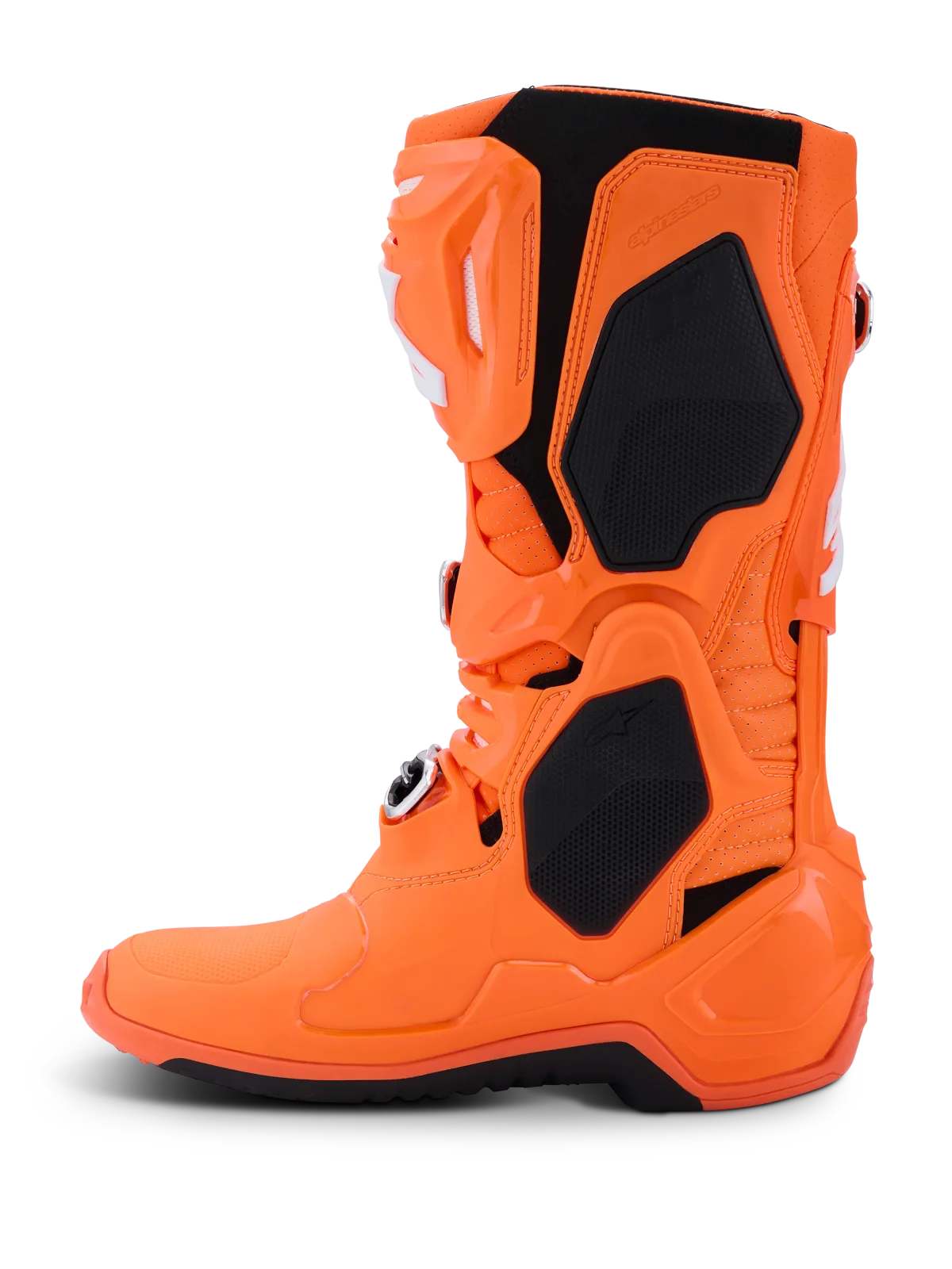 Мотокрос ботуши Alpinestars Tech 10 Supervented Orange Fluo Black White
