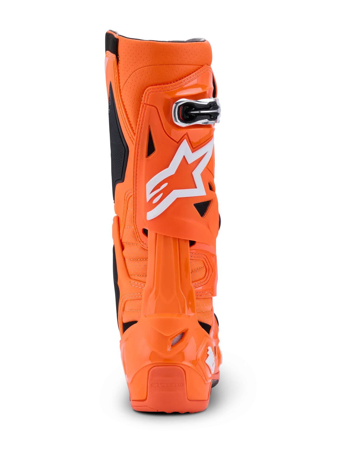 Мотокрос ботуши Alpinestars Tech 10 Supervented Orange Fluo Black White