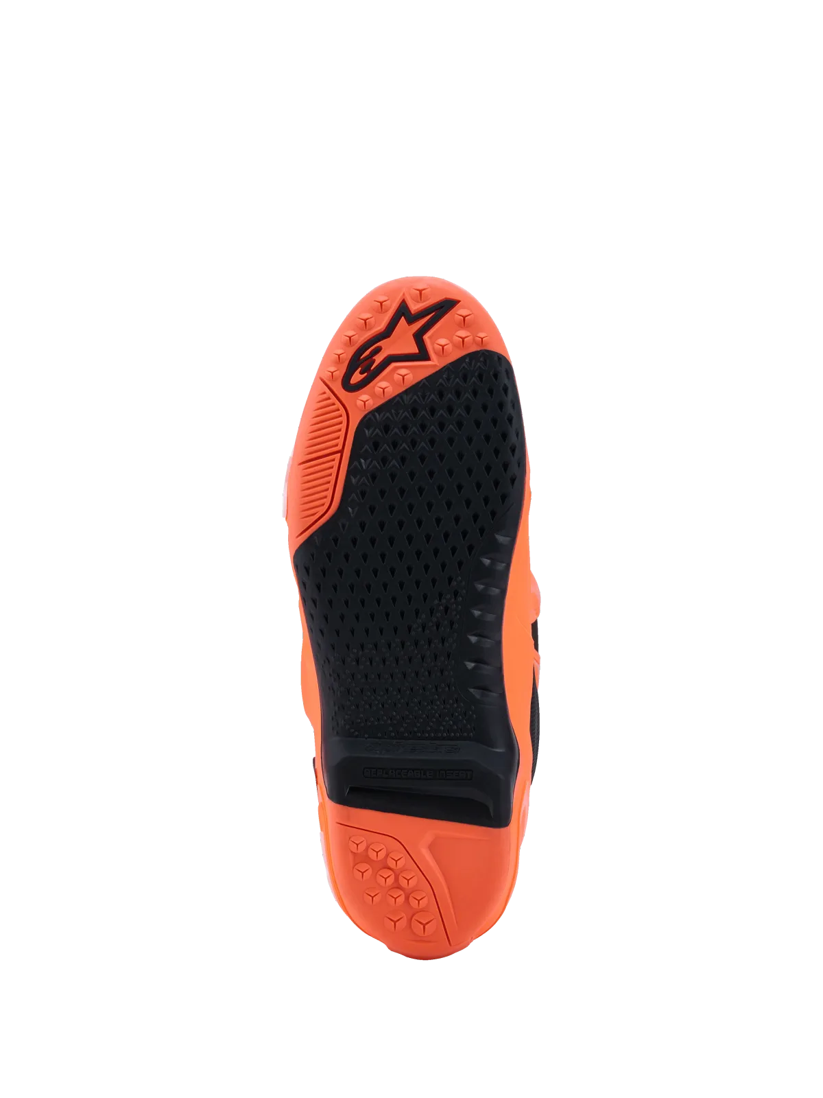 Мотокрос ботуши Alpinestars Tech 10 Supervented Orange Fluo Black White