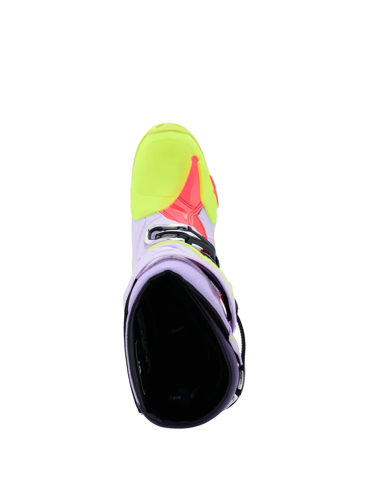 Мотокрос ботуши Alpinestars Tech 10 Supervented Purple Yellow Fluo Diva Pink
