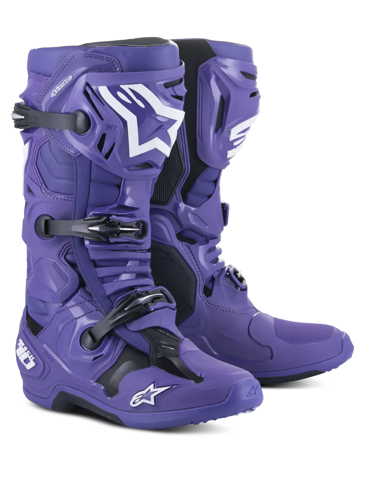 Мотокрос ботуши Alpinestars Tech 10 Ultraviolet Black