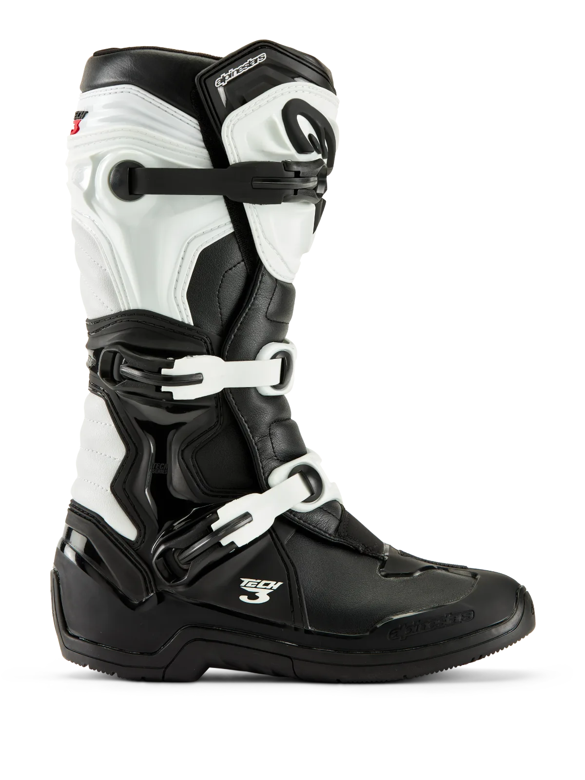 Мотокрос ботуши Alpinestars Tech 3 Black White