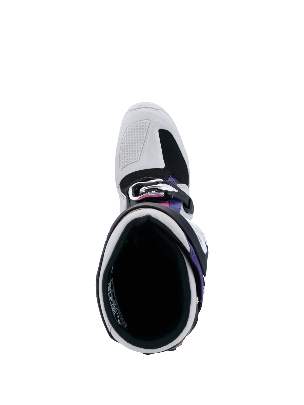 Мотокрос ботуши Alpinestars Tech 7 Black Light Gray Orange Fluo Magenta