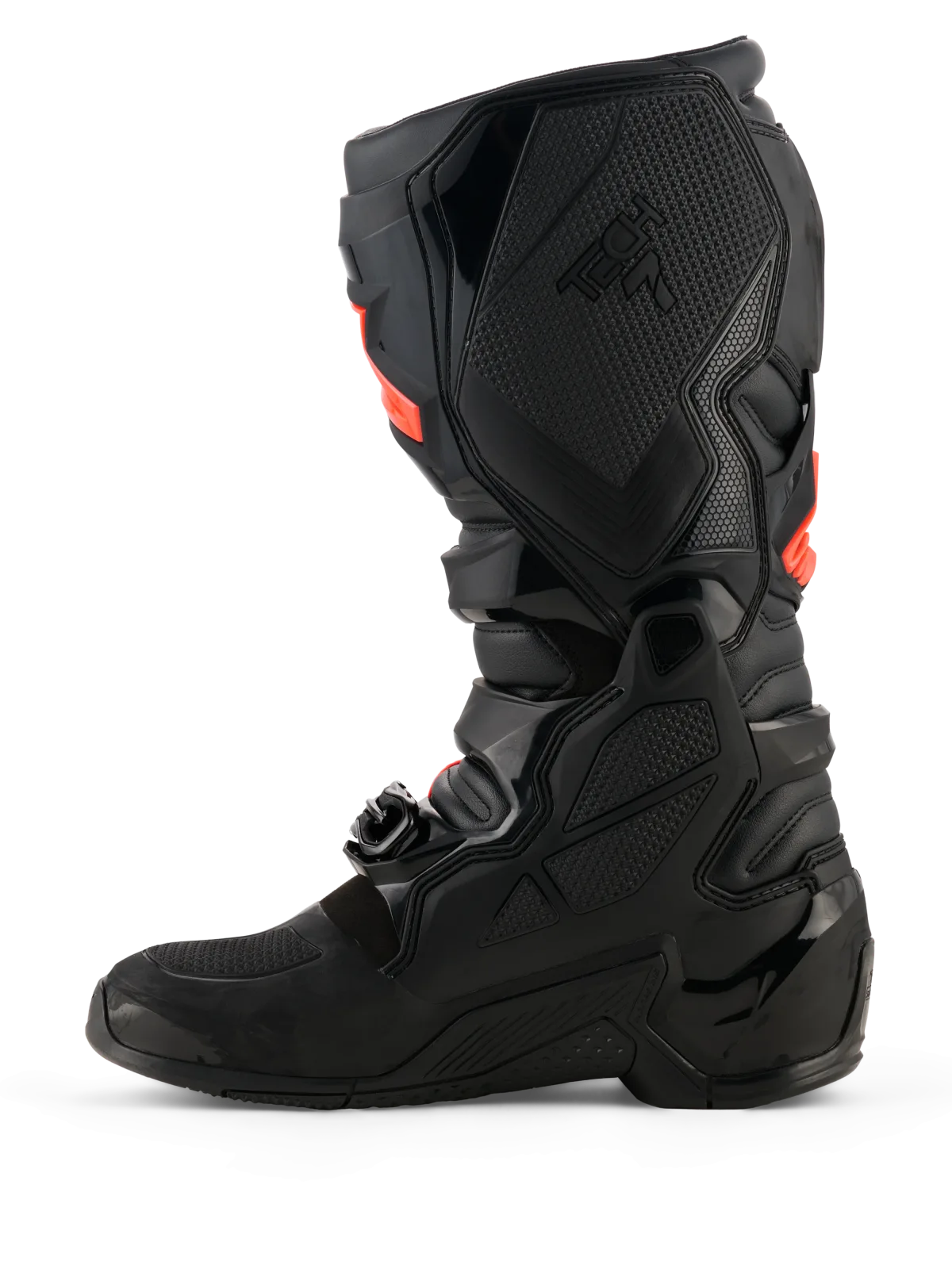 Мотокрос ботуши Alpinestars Tech 7 Black Red Fluo