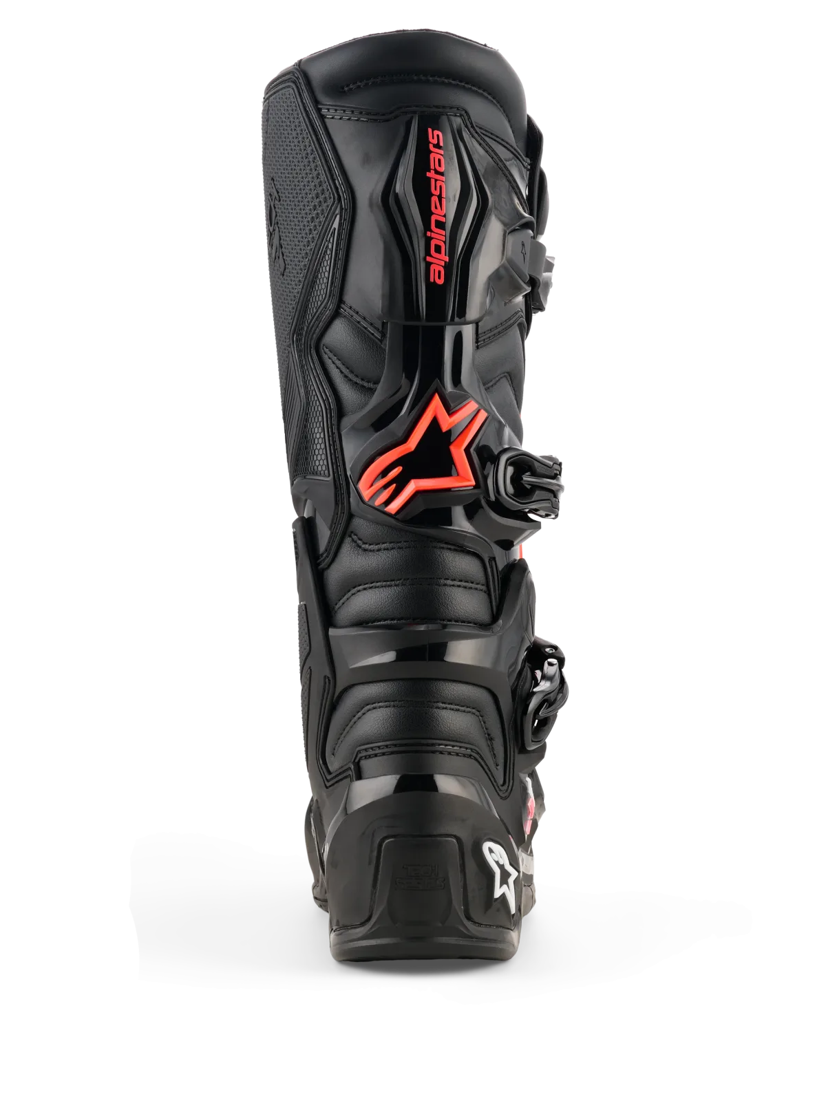 Мотокрос ботуши Alpinestars Tech 7 Black Red Fluo