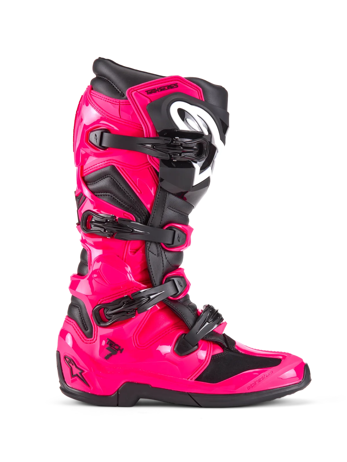 Мотокрос ботуши Alpinestars Tech 7 Diva Pink Black