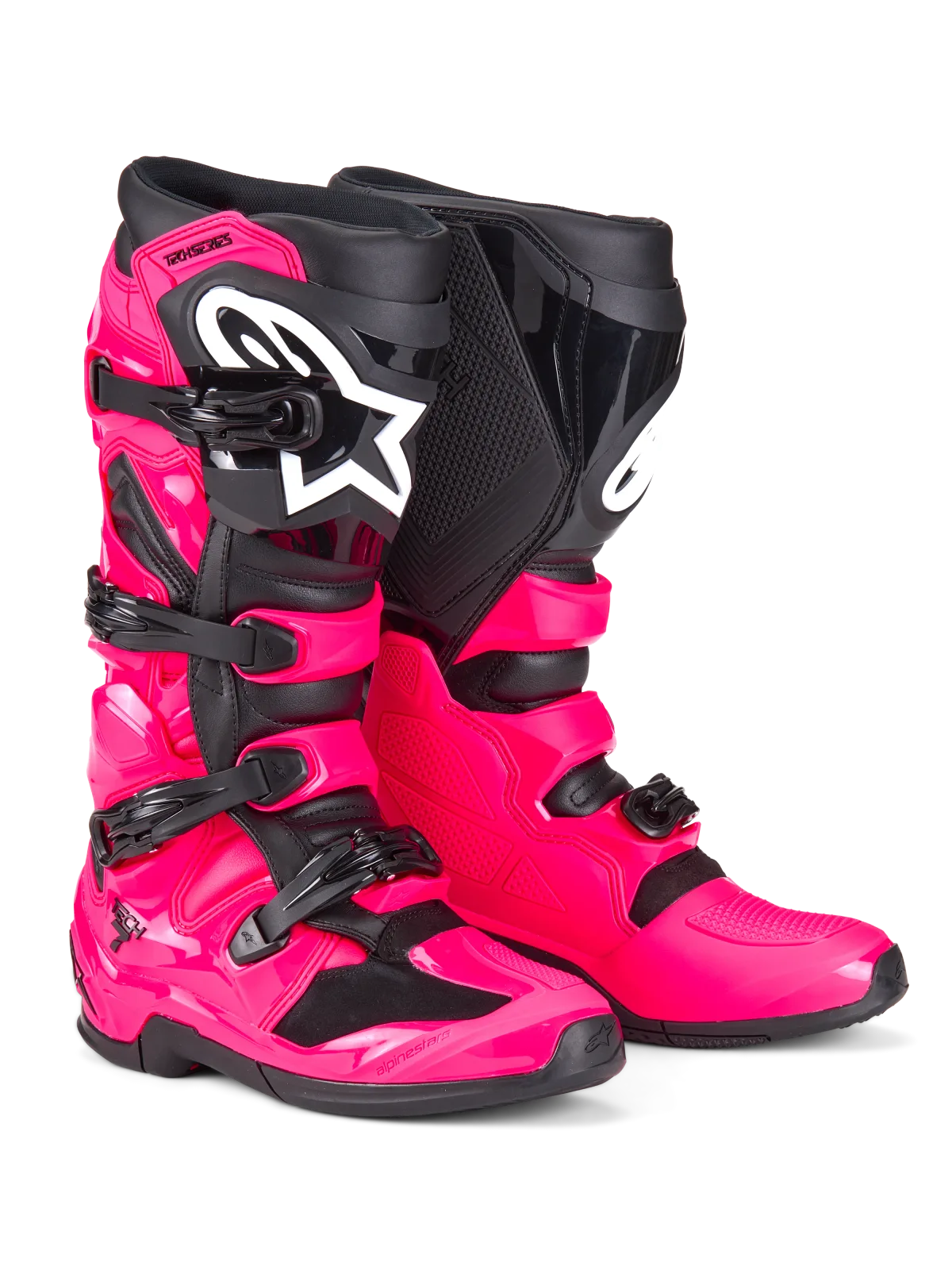Мотокрос ботуши Alpinestars Tech 7 Diva Pink Black
