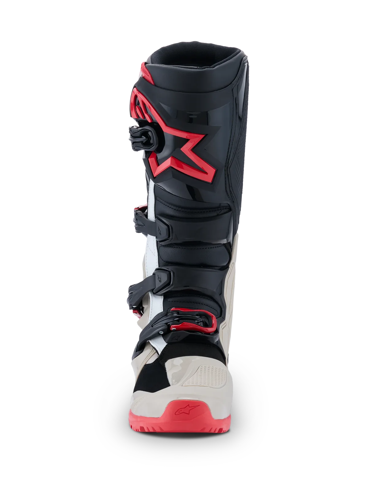 Мотокрос ботуши Alpinestars Tech 7 Enduro Black Light Gray Bright Red