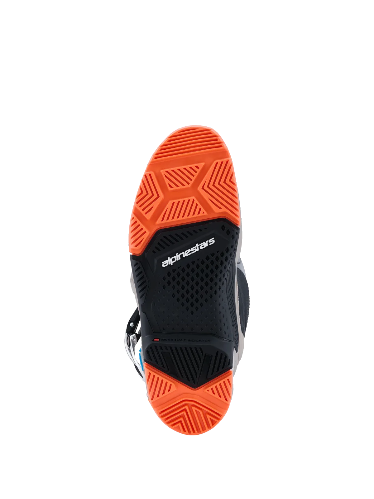 Мотокрос ботуши Alpinestars Tech 7 Enduro Black Warm Gray Orange Fluo