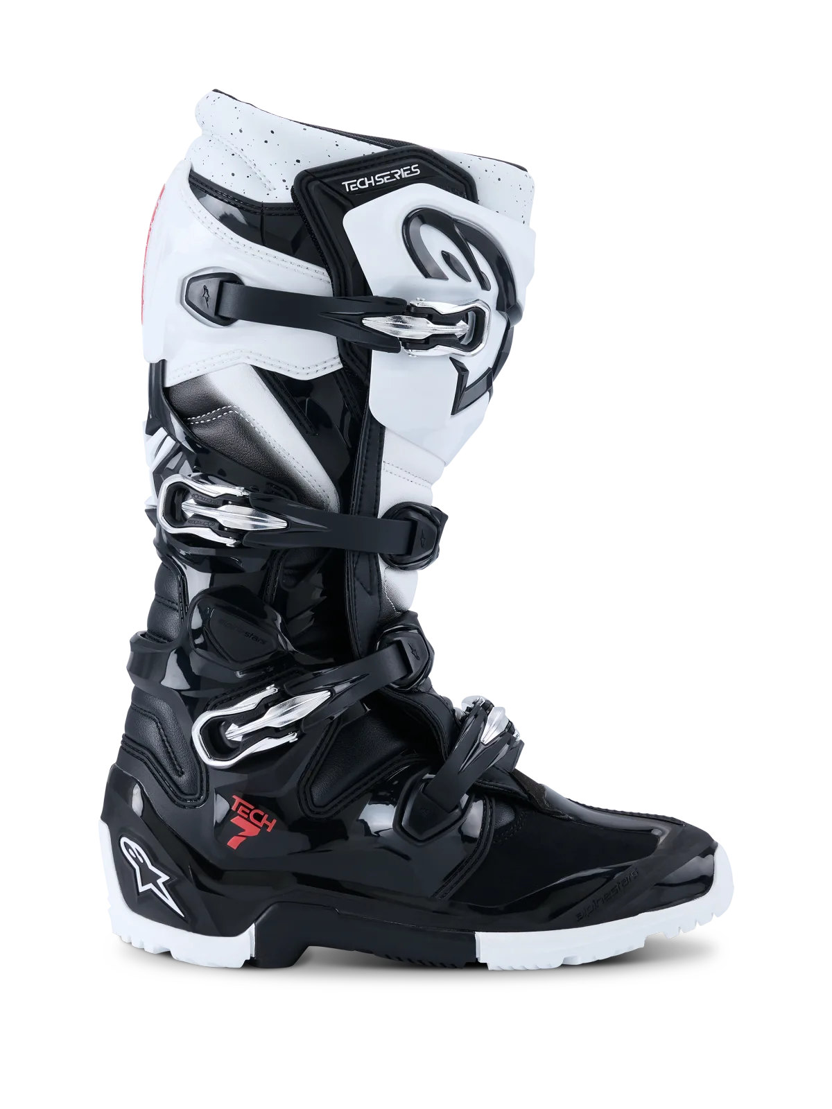 Мотокрос ботуши Alpinestars Tech 7 Enduro Black White