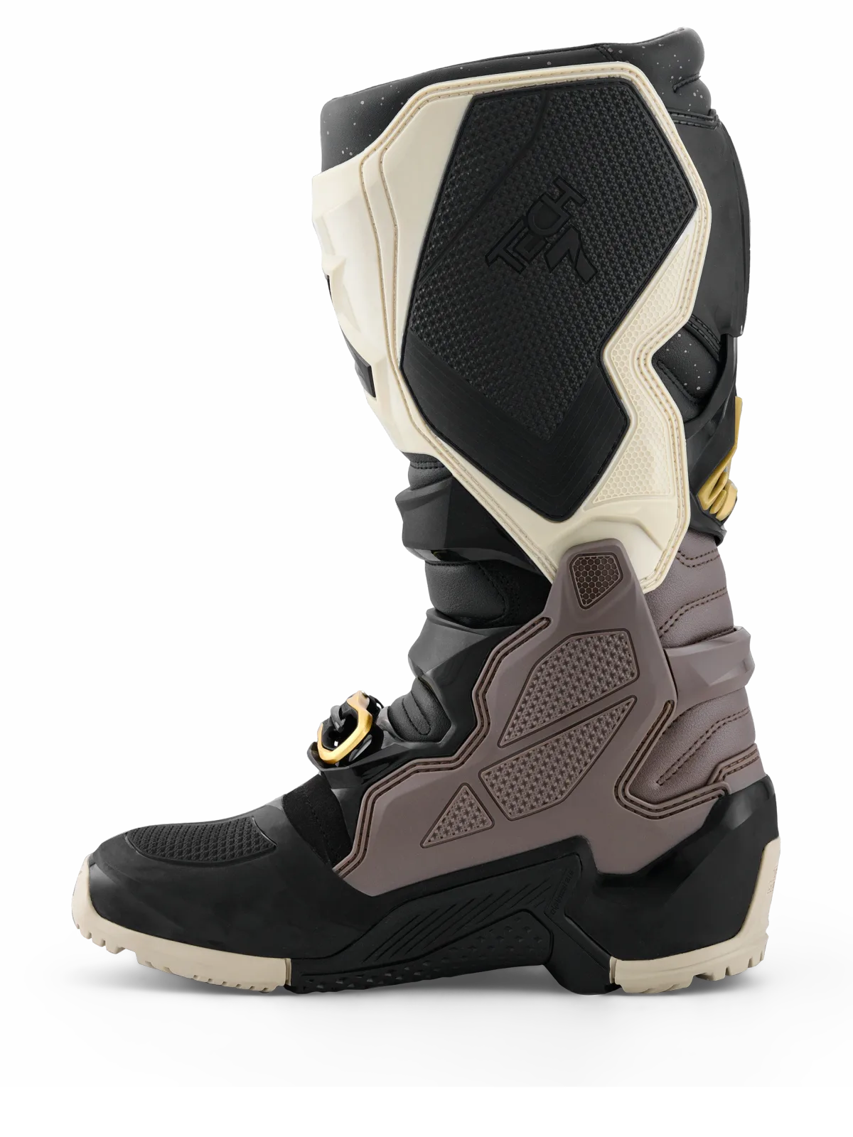 Мотокрос ботуши Alpinestars Tech 7 Enduro Drystar Black Dark Gray Gold
