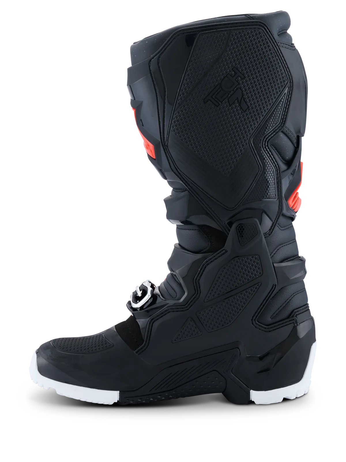 Мотокрос ботуши Alpinestars Tech 7 Enduro Drystar Black Red Fluo White