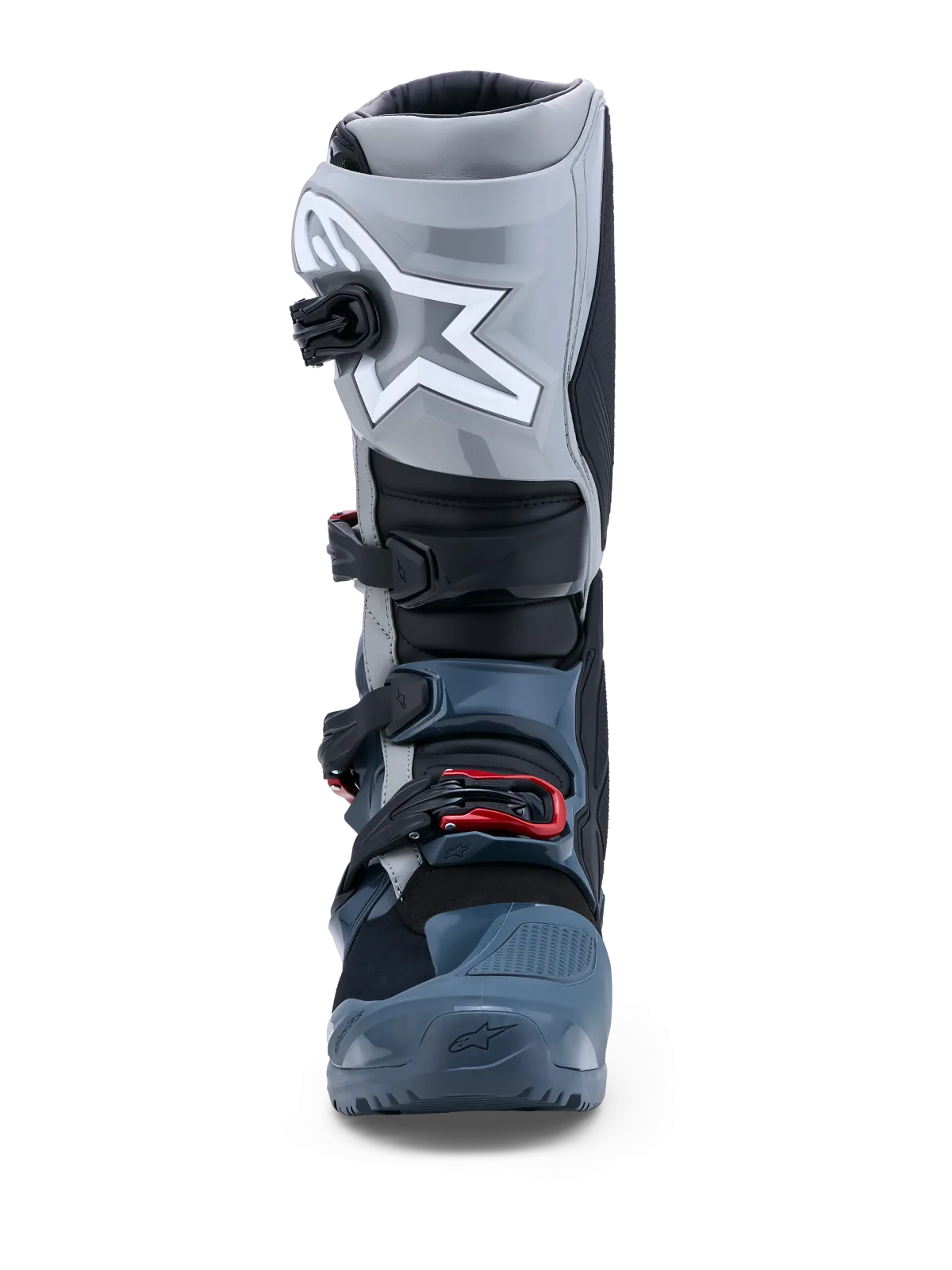 Мотокрос ботуши Alpinestars Tech 7 Enduro Drystar Dark Gray Mid Gray Bright Red