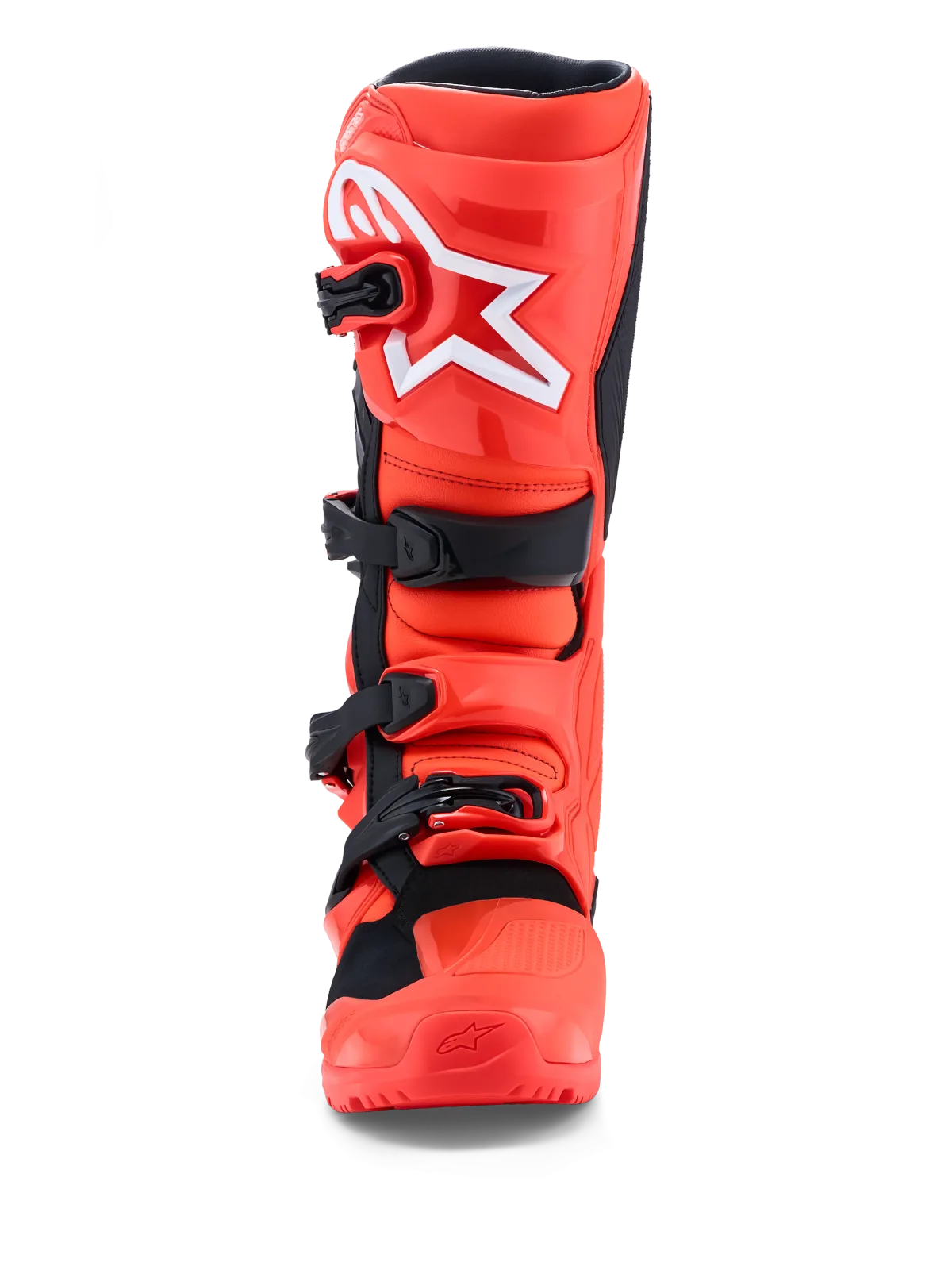 Мотокрос ботуши Alpinestars Tech 7 Enduro Red Fluo Black