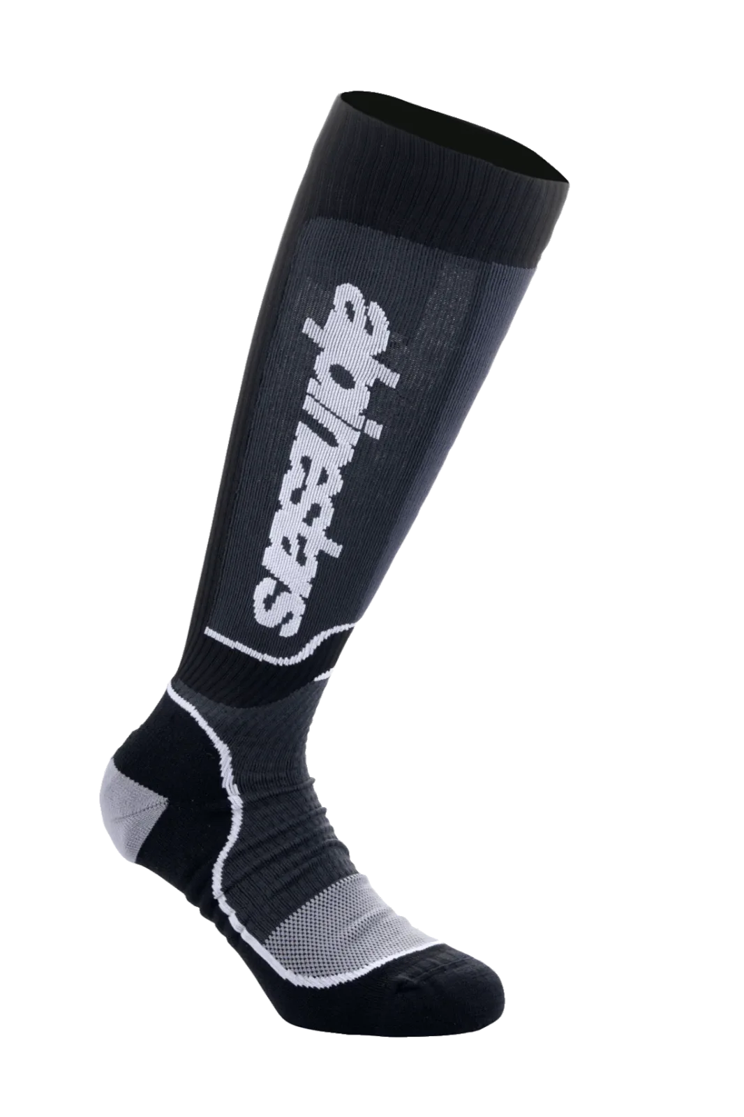 Мотокрос чорапи Alpinestars MX Plus Black White