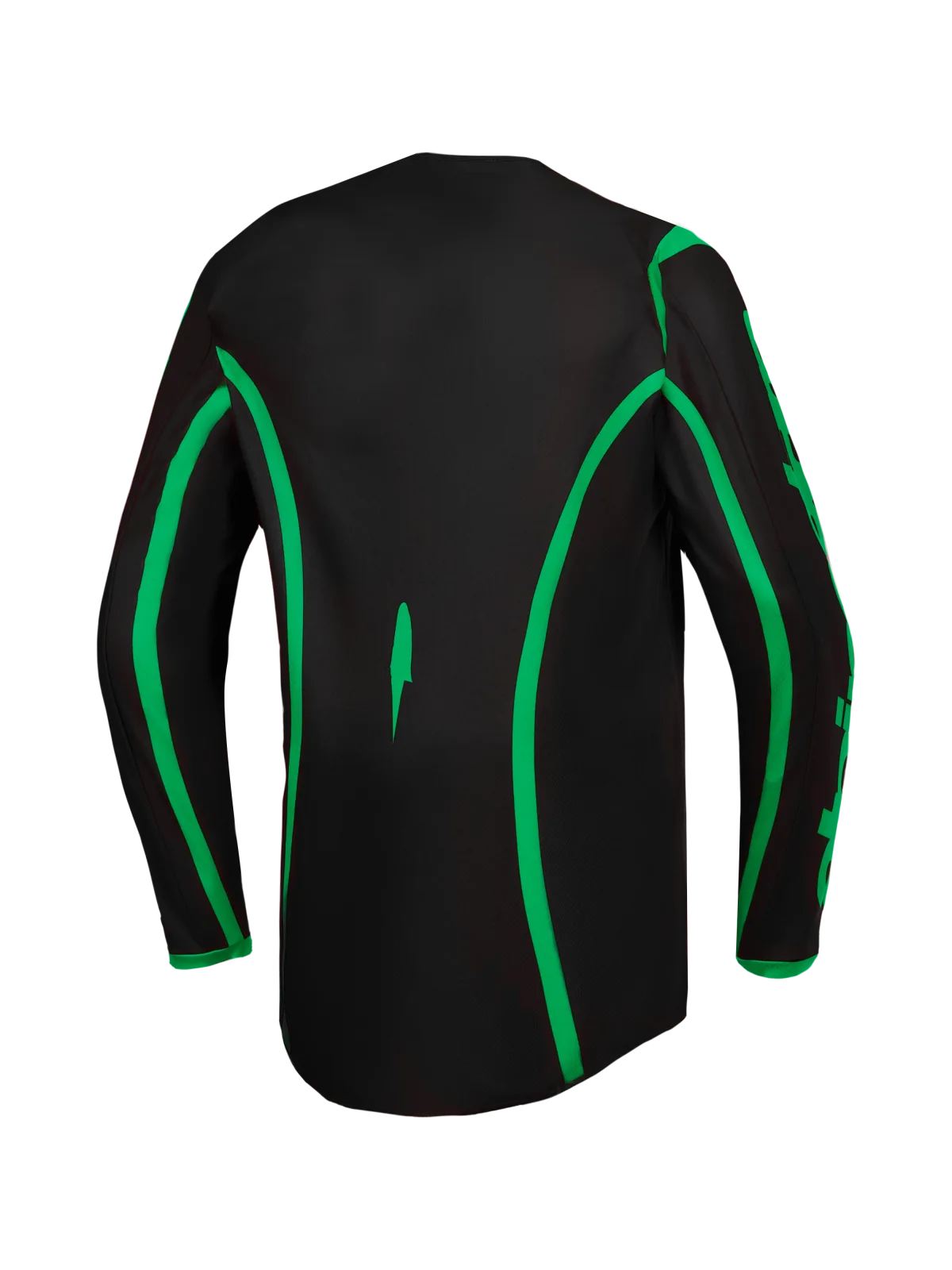 Мотокрос джърси Alpinestars Fluid Apex V2 Black Green Fluo