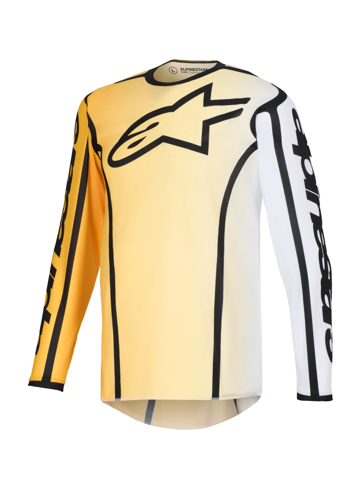 Мотокрос джърси Alpinestars Fluid Apex Yellow Black