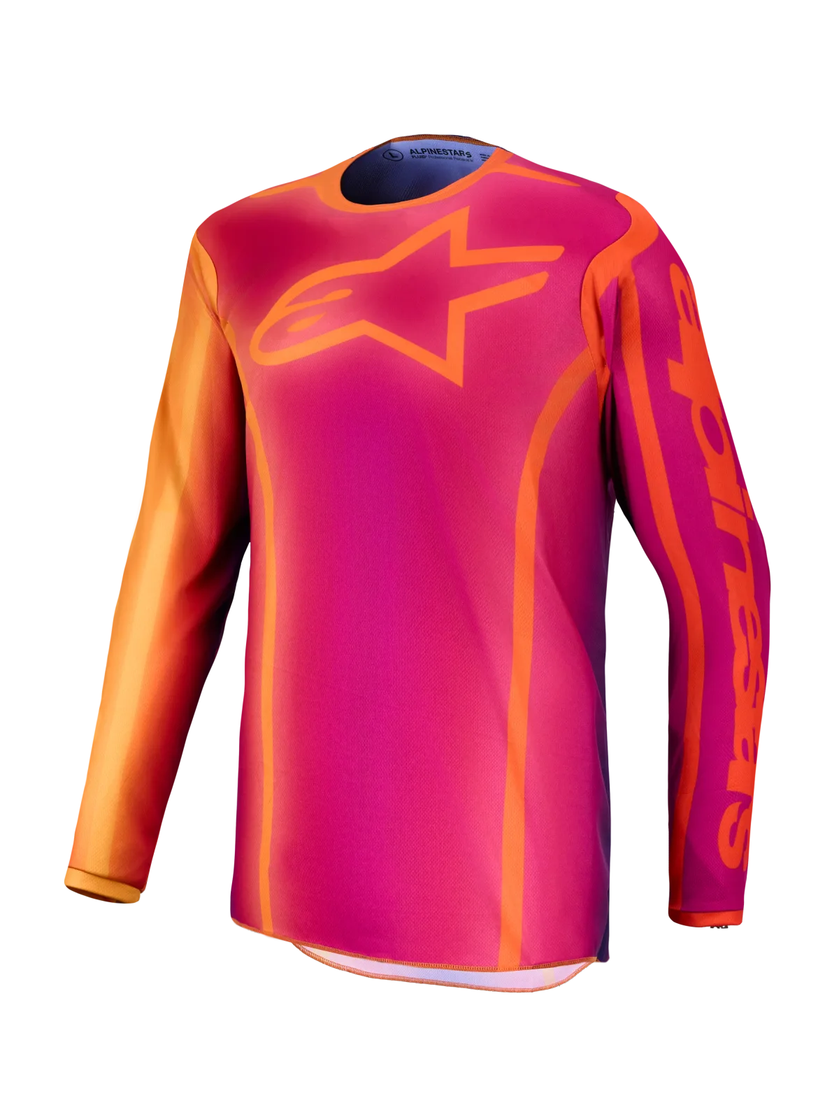 Мотокрос джърси Alpinestars Fluid Kepler Dark Purple Orange