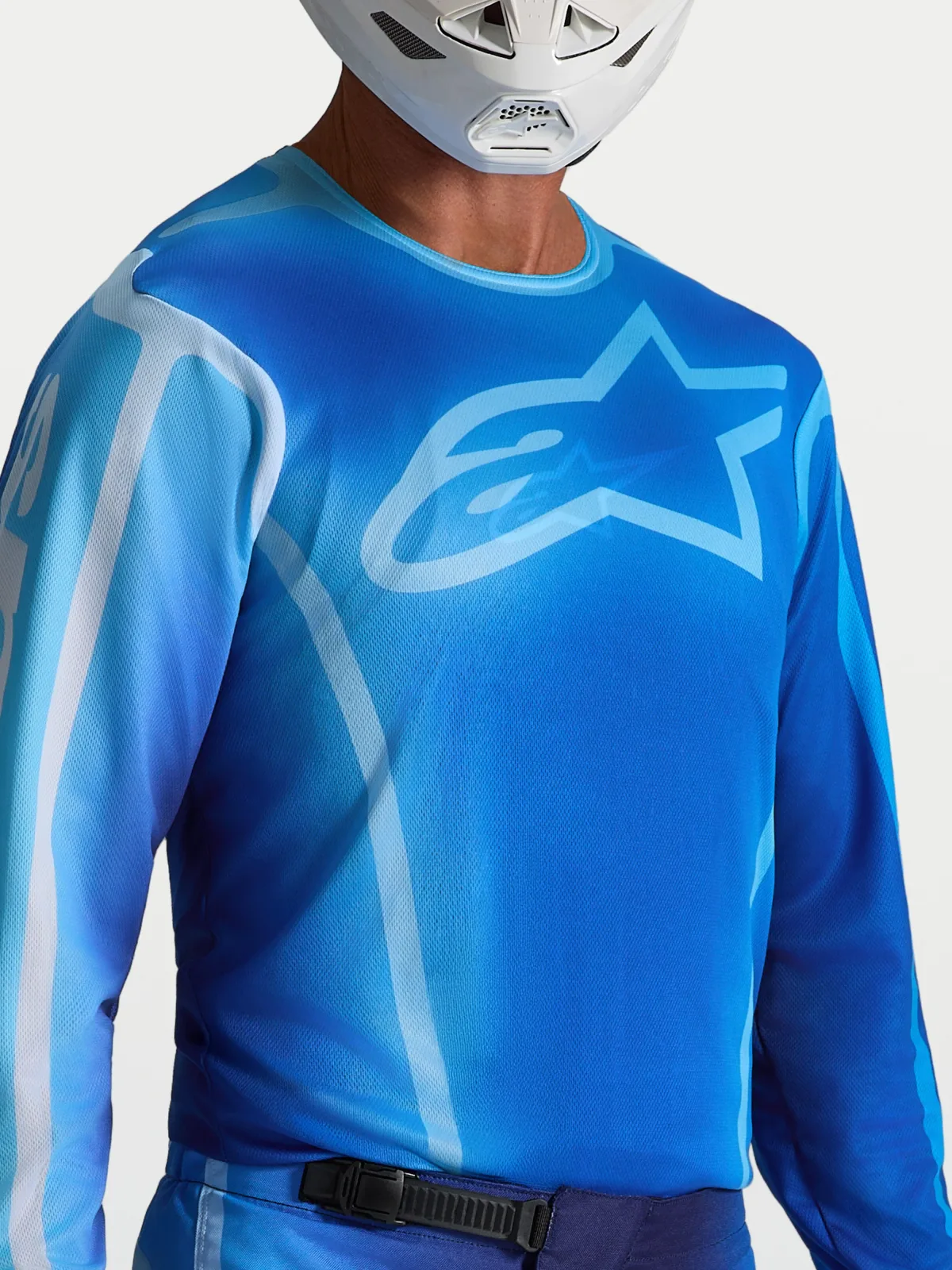 Мотокрос джърси Alpinestars Fluid Kepler Ucla Blue Blithe Blue