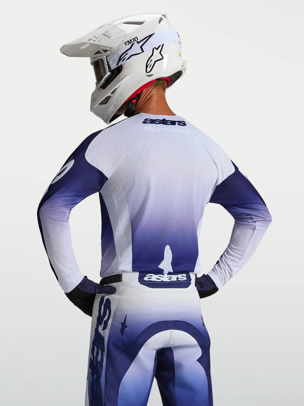 Мотокрос джърси Alpinestars Racer Air Amber Blue Navy White