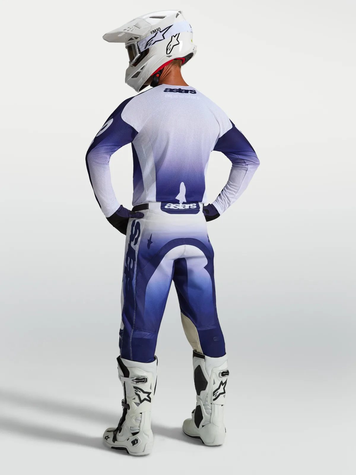 Мотокрос джърси Alpinestars Racer Air Amber Blue Navy White