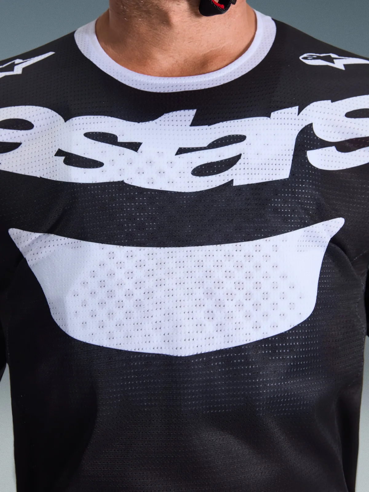 Мотокрос джърси Alpinestars Racer Air Riway Black White