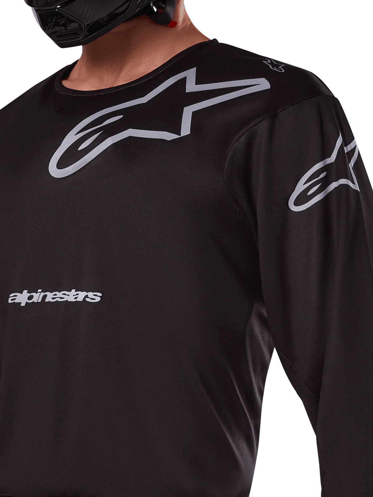 Мотокрос джърси Alpinestars Racer Graphite Black Gray