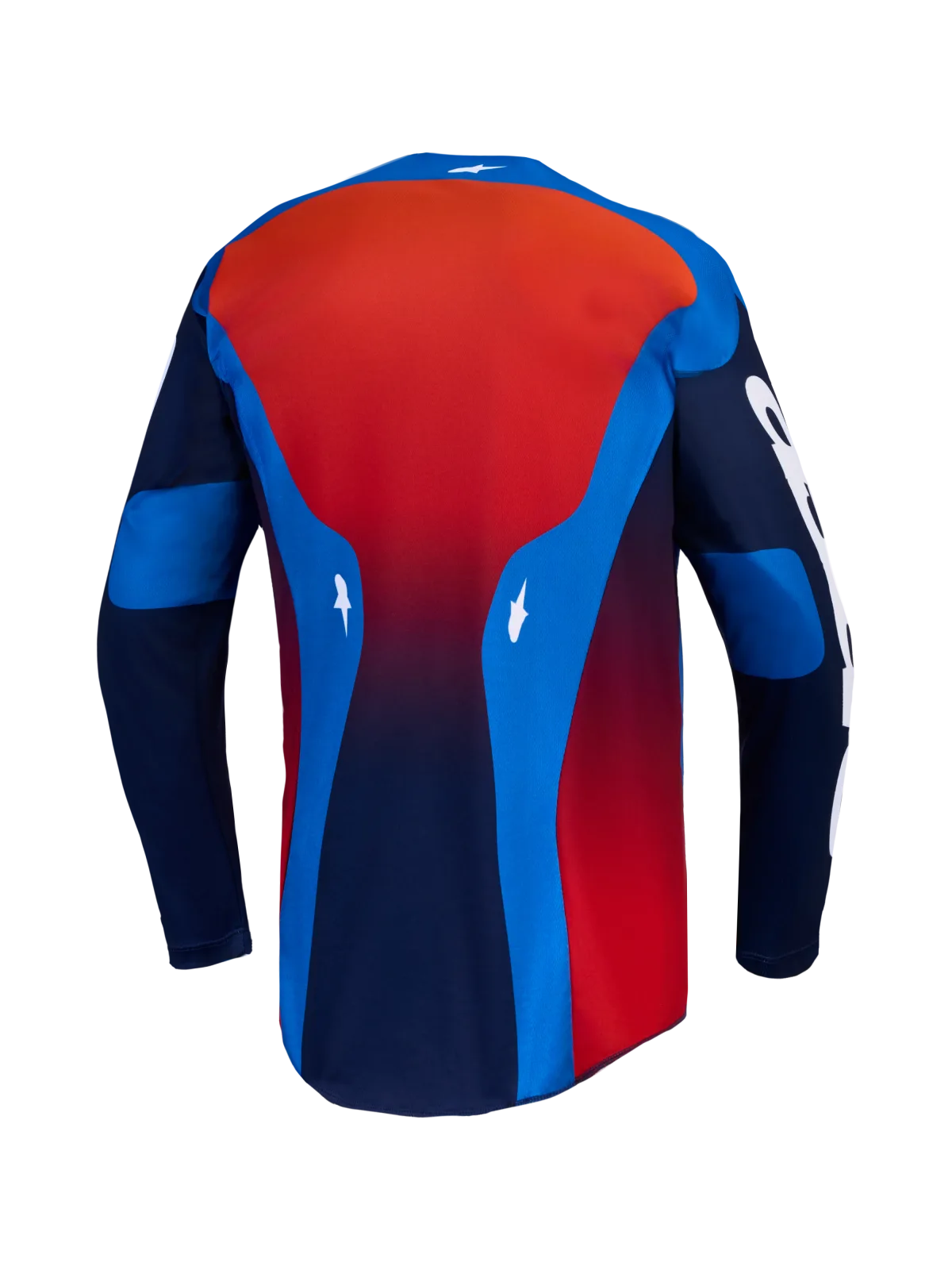 Мотокрос джърси Alpinestars Racer Hunt Strong Blue Deep Blue Fire Red