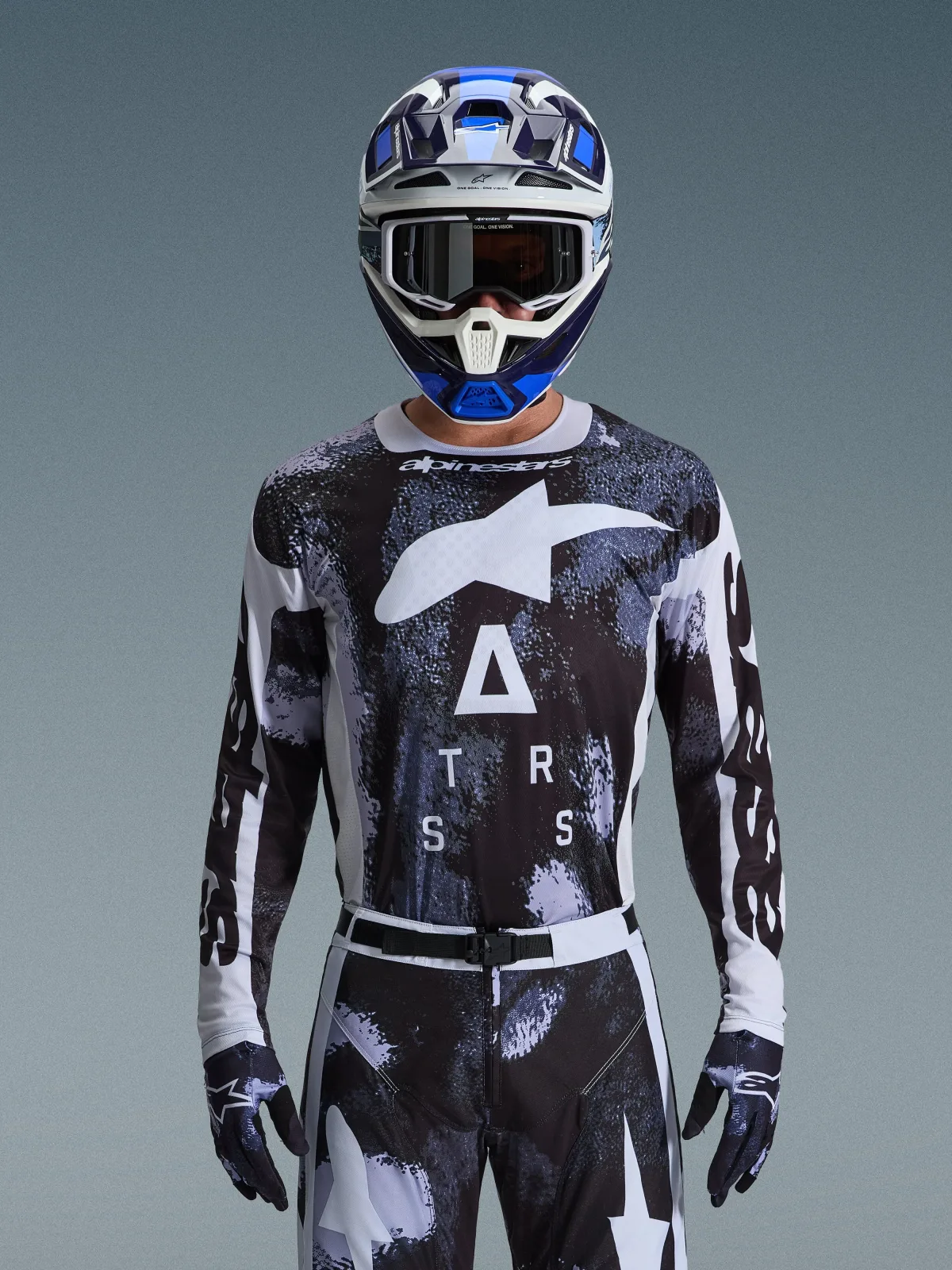 Мотокрос джърси Alpinestars Racer Lahnd Iron Camo
