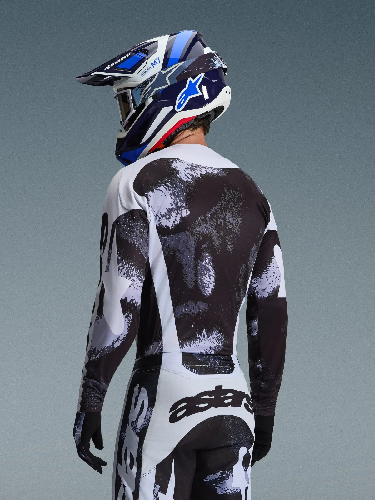 Мотокрос джърси Alpinestars Racer Lahnd Iron Camo