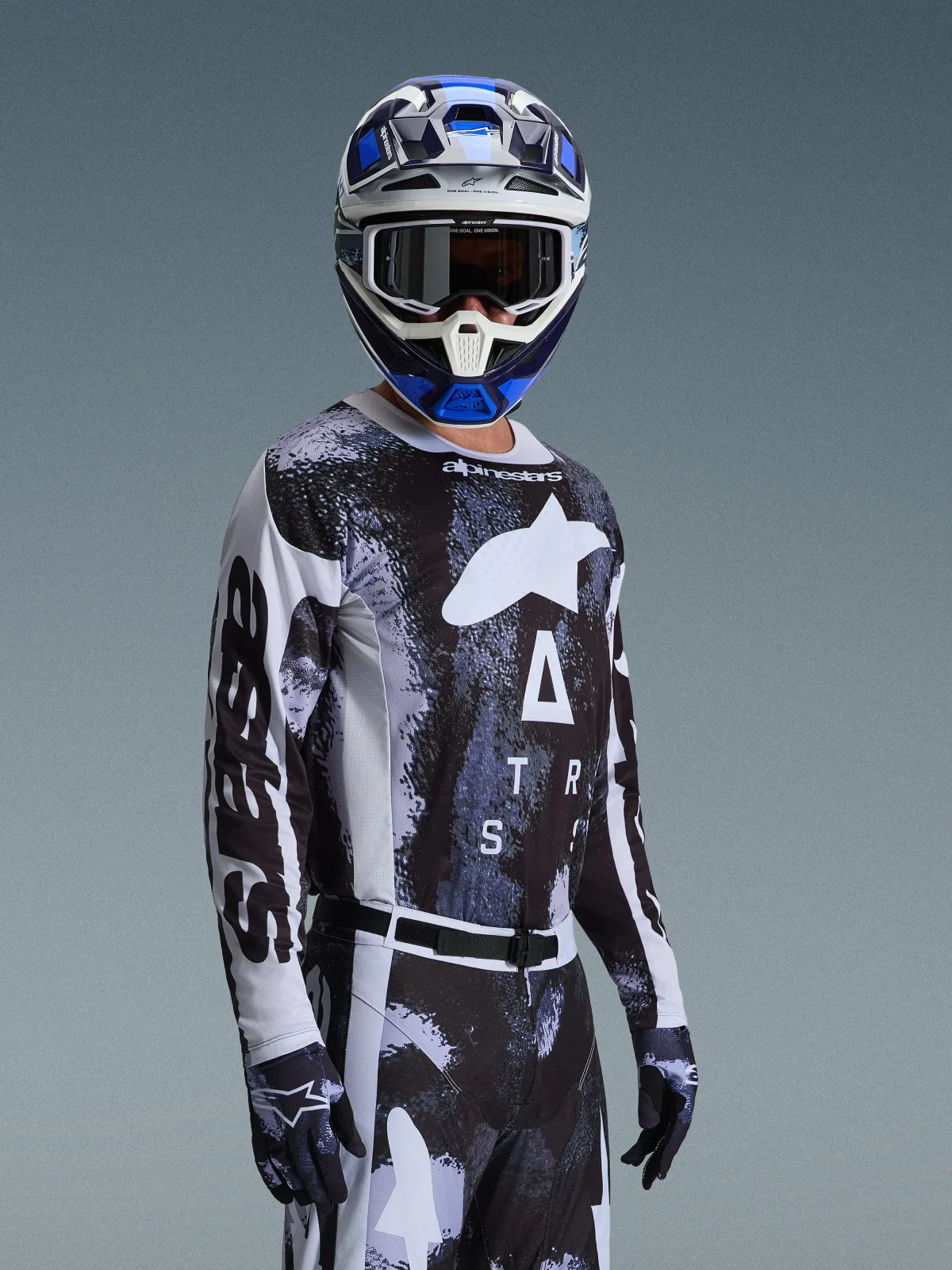 Мотокрос джърси Alpinestars Racer Lahnd Iron Camo