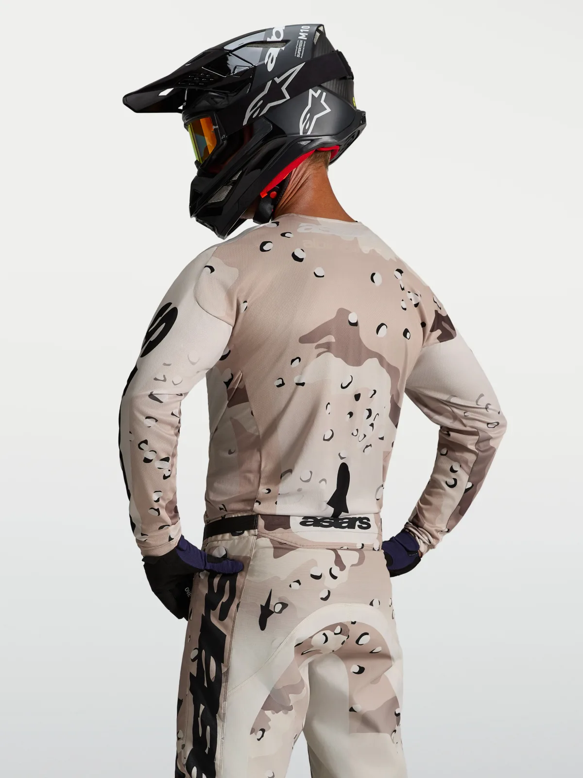 Мотокрос джърси Alpinestars Racer Lone Desert Camo Black