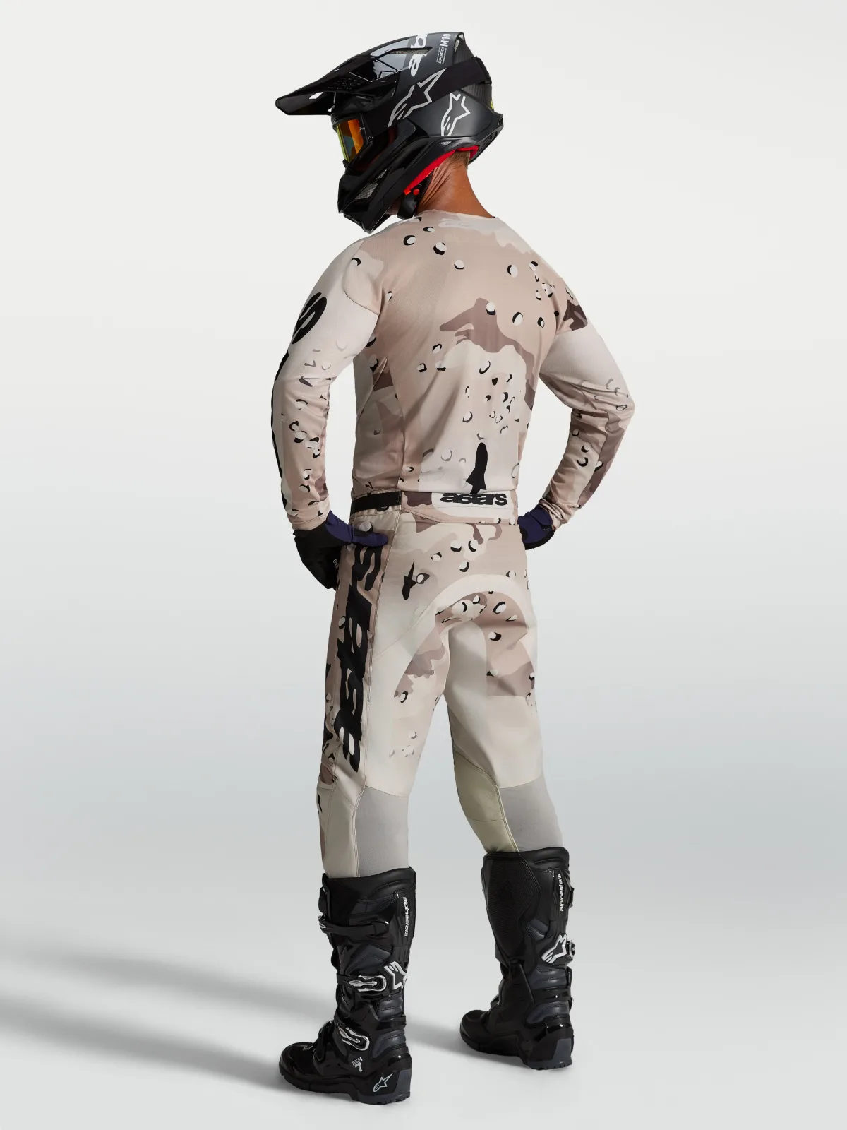 Мотокрос джърси Alpinestars Racer Lone Desert Camo Black