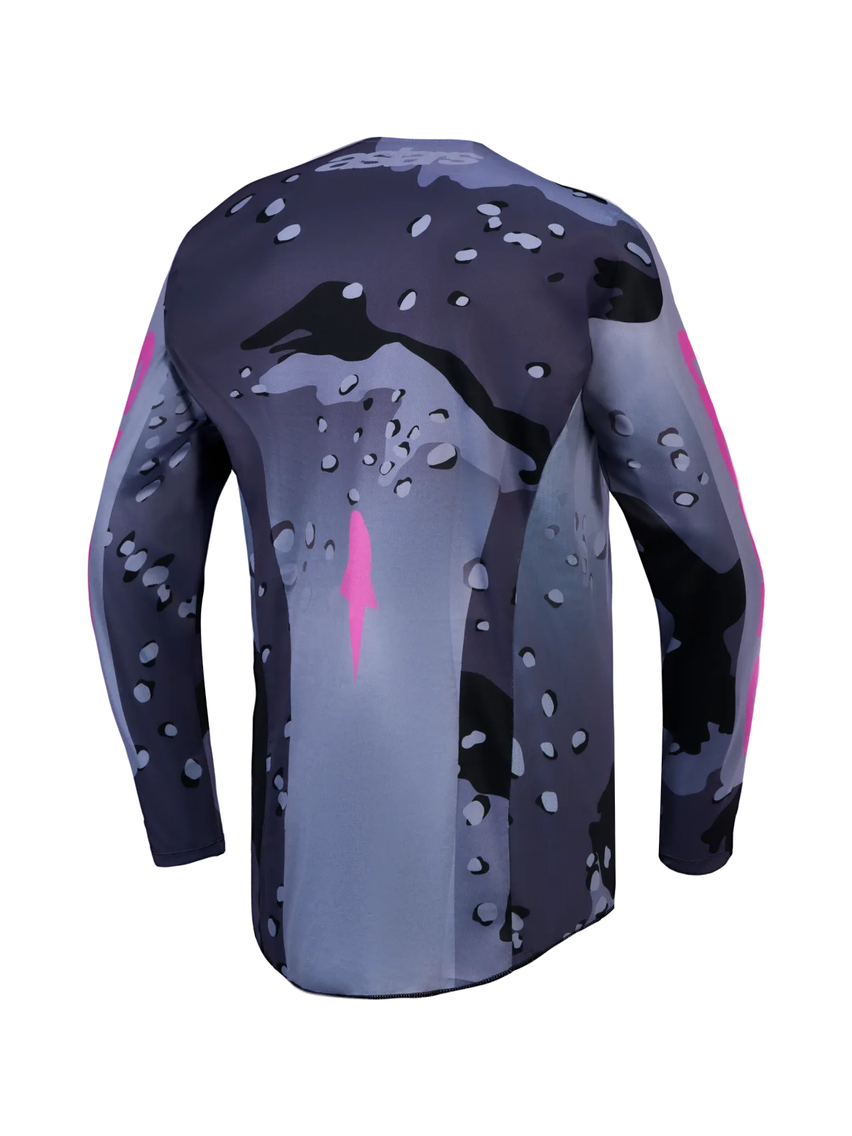 Мотокрос джърси Alpinestars Racer Lone Gray Camo Purple