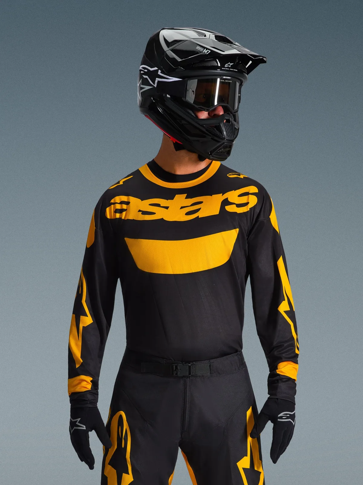 Мотокрос джърси Alpinestars Racer Riway Yellow Black