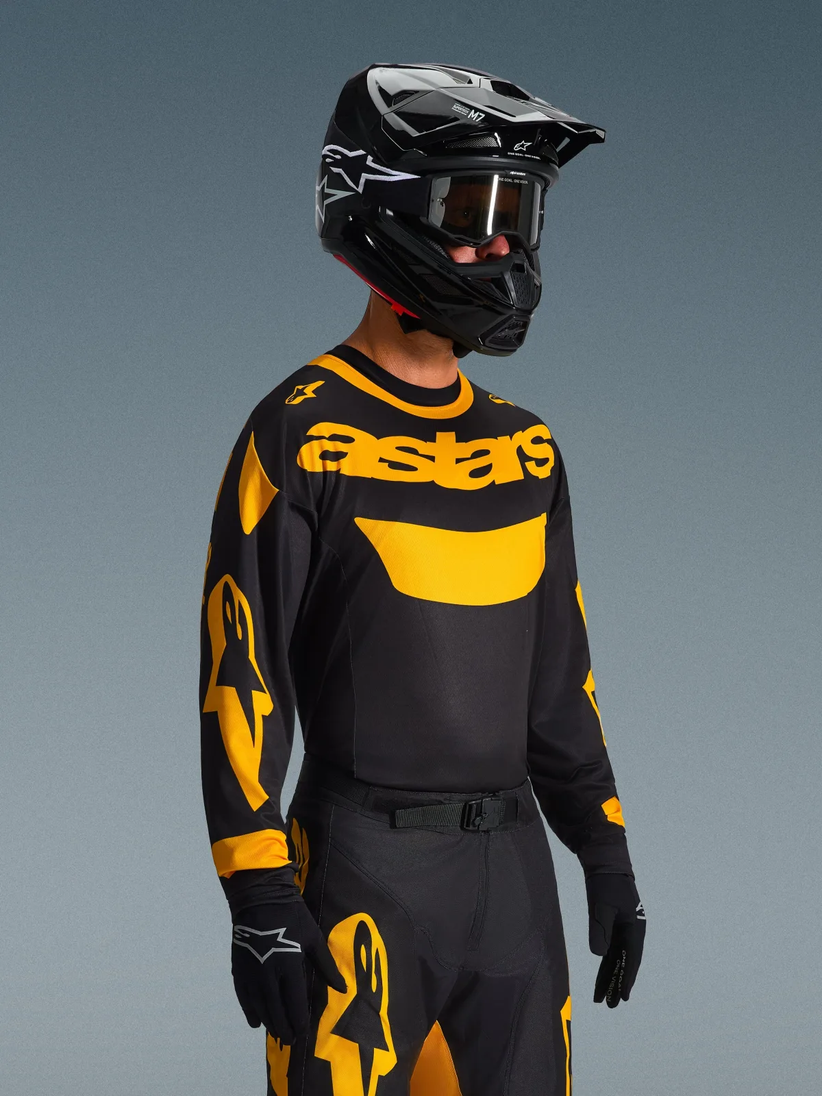 Мотокрос джърси Alpinestars Racer Riway Yellow Black