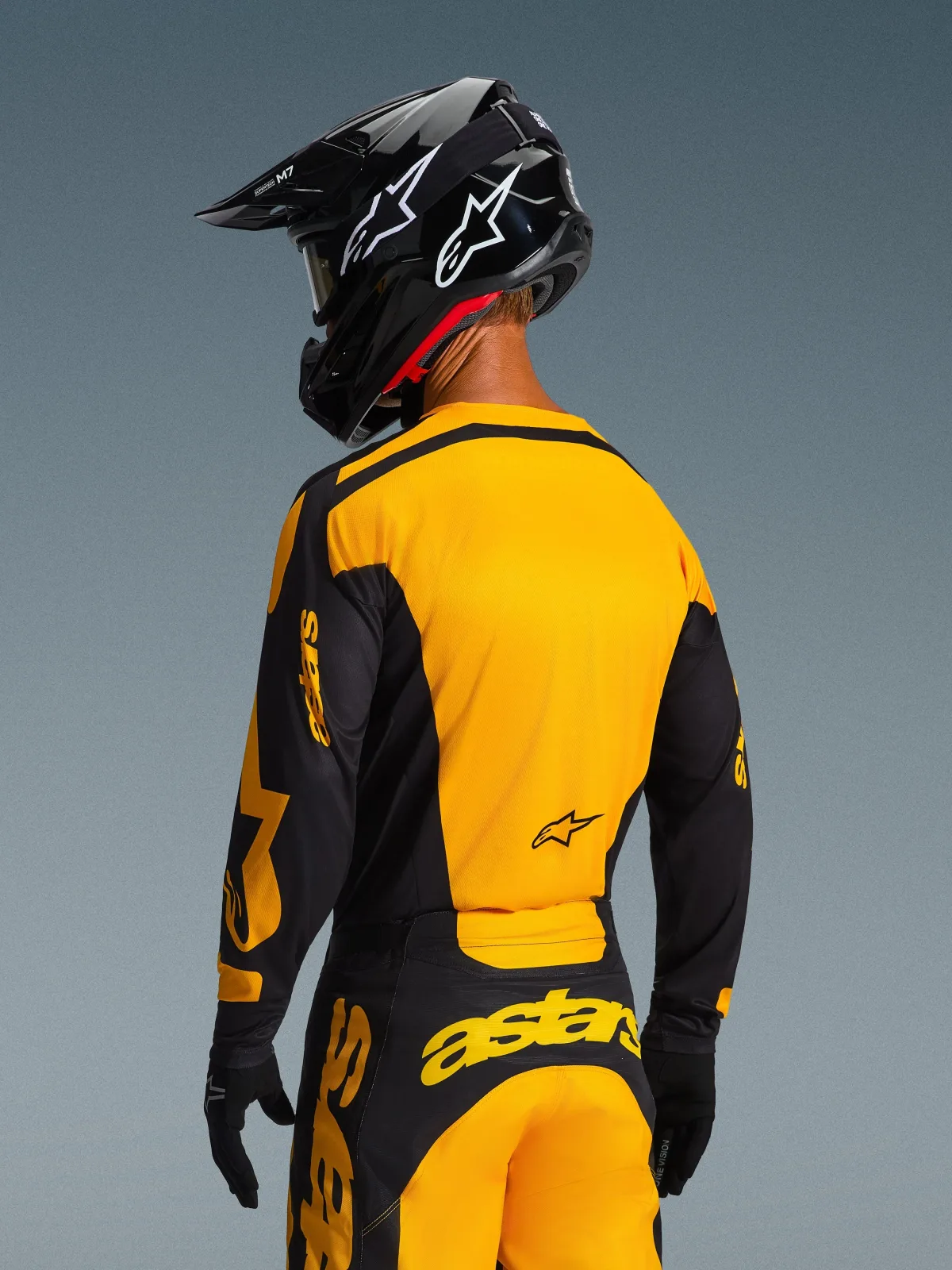 Мотокрос джърси Alpinestars Racer Riway Yellow Black
